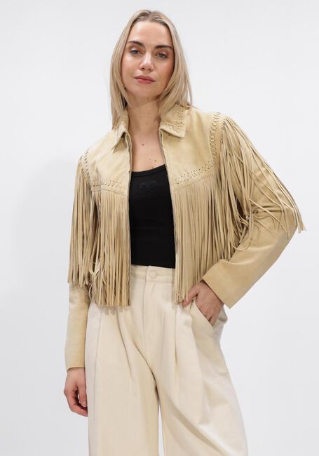 IBANA JEEYA SUEDE Vestes en jaune - large