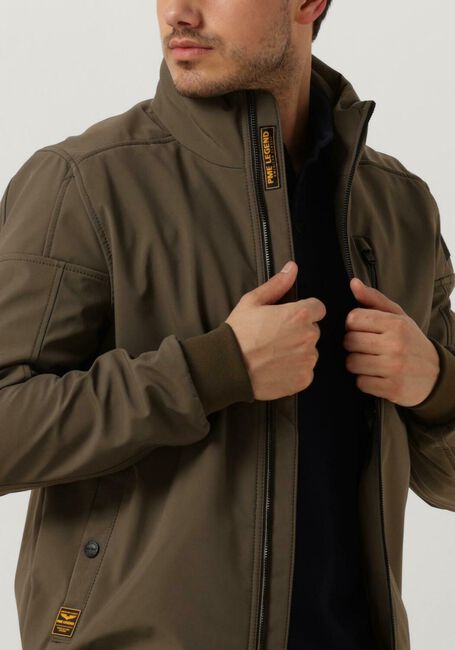 PME LEGEND Jack BOMBER JACKET SKYGLIDER SOFTSHELL en vert - large