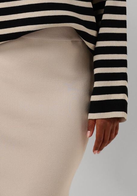 Beige OBJECT Midirok OBJREYNARD HW KNIT SKIRT - large
