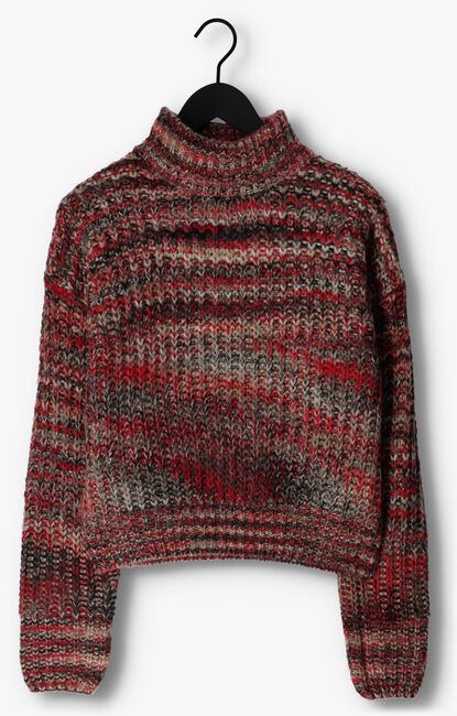 ANOTHER LABEL Pull DYLAN KNITTED PULL L/S en marron - large