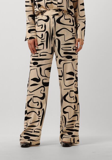 STUDIO AMAYA Pantalon large ANNA Écru - large