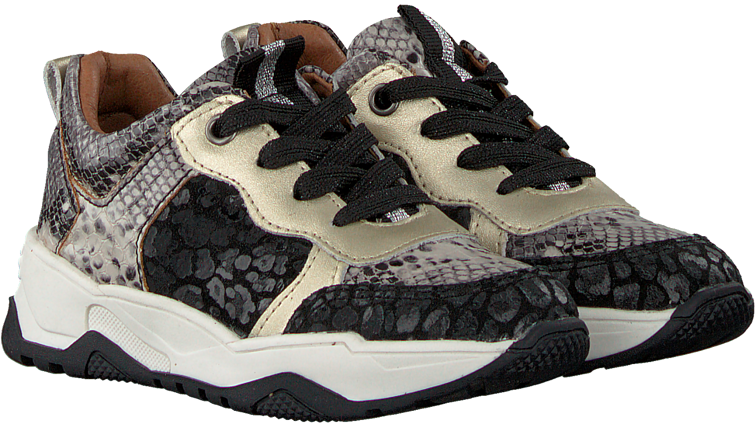 Zwarte OMODA Lage sneakers HIUMA | Omoda