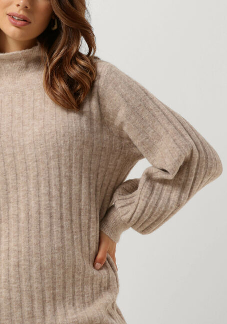 KNIT-TED Mini robe RIANNE DRESS Sable - large