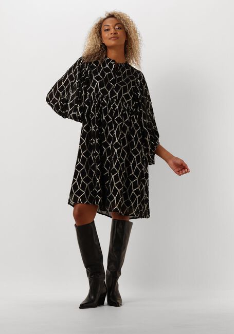 BRUUNS BAZAAR Mini robe SCOME SARINA DRESS en noir - large