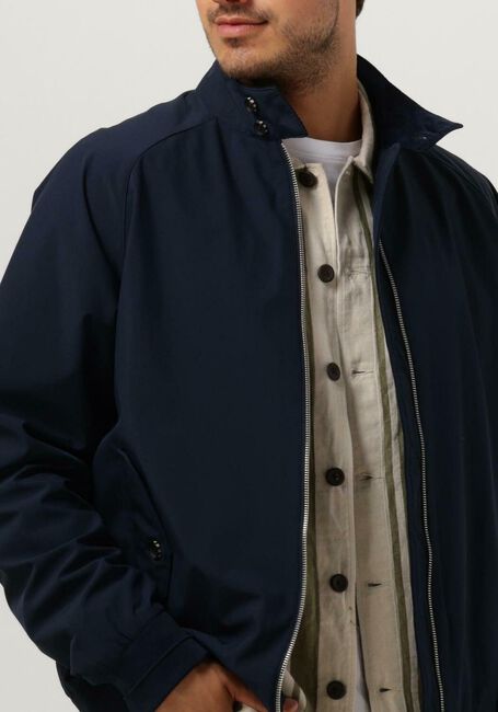 Donkerblauwe SCOTCH & SODA Jack CLASSIC HARRINGTON SOFT-SHELL JACKET - large