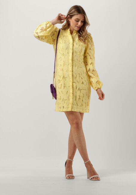 LEVETE ROOM Mini robe ASTER 1 en jaune - large