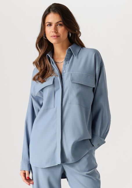 Blauwe MINUS  LIVINA OVERSIZED SHIRT - large