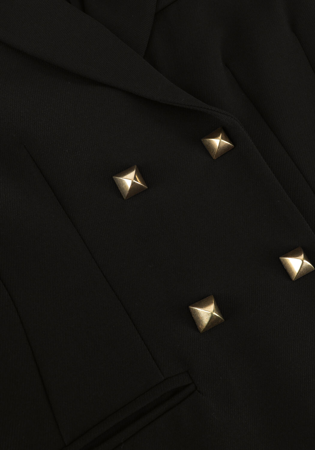 ACCESS Blazer DOUBLE-BREASTED BLAZER WITH STUD en noir - large