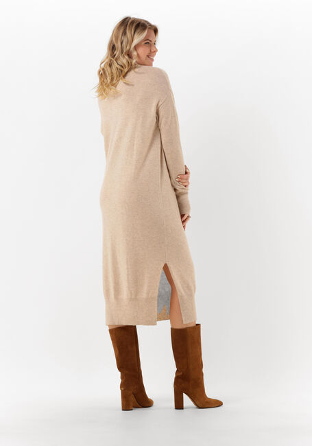 Beige NOT SHY Midi jurk TEBA - large