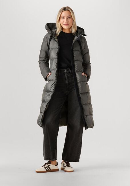 Donkergrijze PEUTEREY Gewatteerde jas NUNKI MQN 02 - large