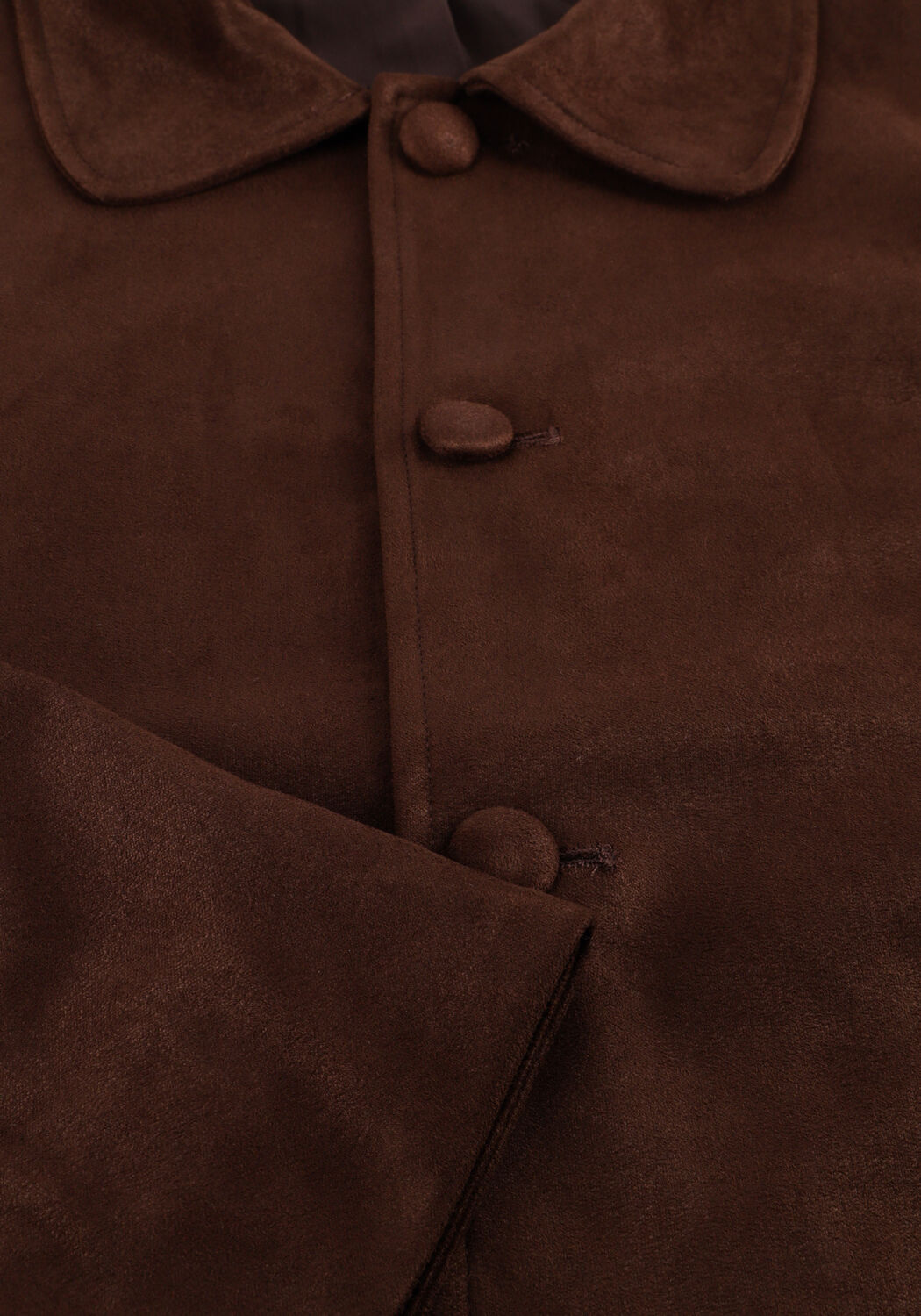 NEO NOIR Jack NILO SUEDE JACKET en marron - large