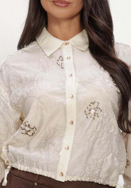 NUKUS AALIYA BLOUSE EMBROIDERY Blouses &Eacute;cru - large