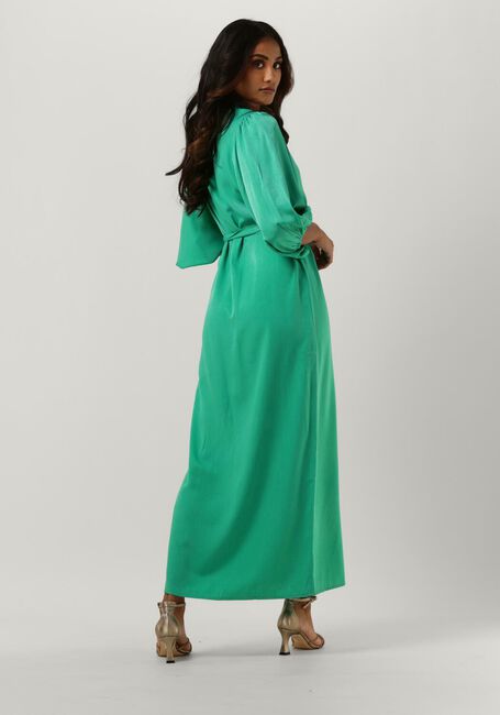 FREEBIRD Robe maxi WV-WASH-SATIN-VIS-23-1 en vert - large