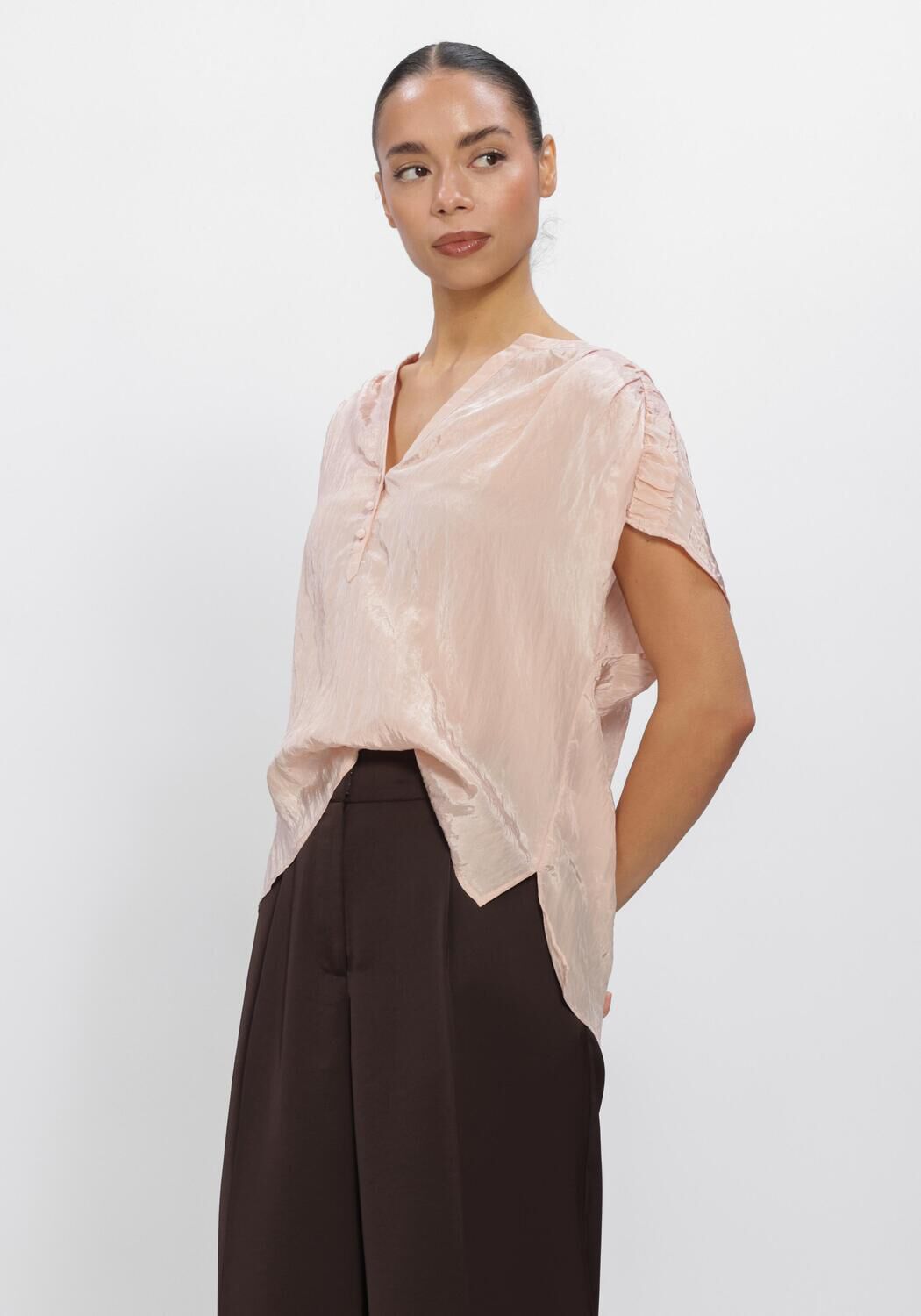 DANTE6 ROVER DETAILED TOP Blouses Rose clair - large