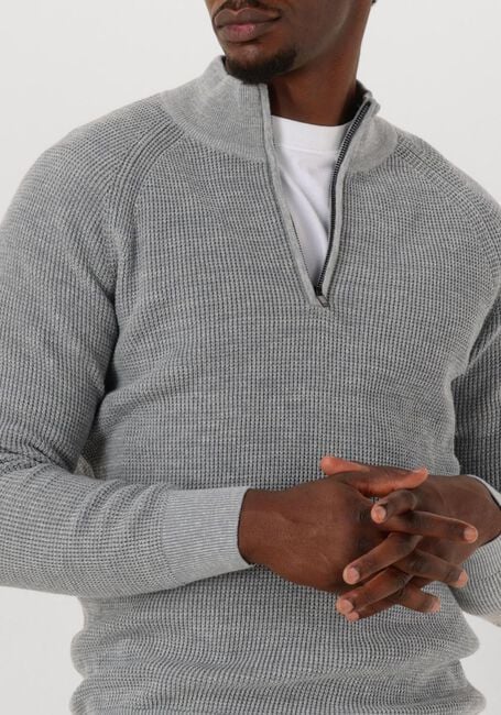 GENTILUOMO Pull TURTLE ZIP en bleu - large