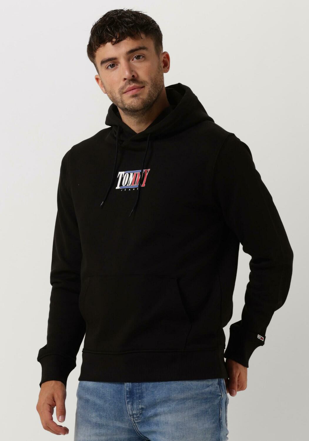 Tommy hilfiger tjm essential hot sale graphic hoodie