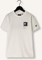 Witte LYLE & SCOTT T-shirt DISRUPT GRAPHIC PRINT T-SHIRT Witte LYLE & SCOTT T-shirt DISRUPT GRAPHIC PRINT T-SHIRT - medium