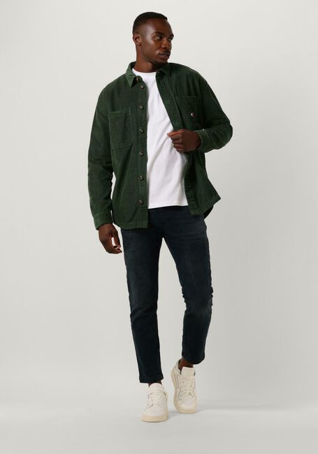 TOMMY JEANS Surchemise CASUAL CORDUROY OVERSHIRT en vert - large