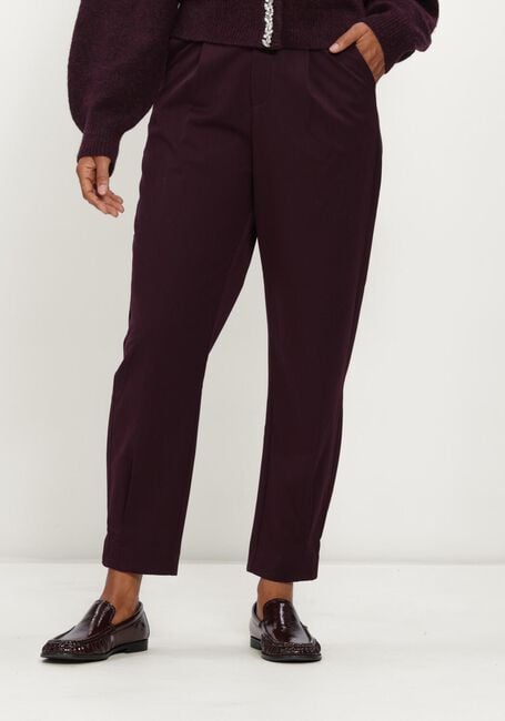 AMAYA AMSTERDAM Pantalon VIVIENNE PANTS Bordeaux - large