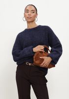 LINA LOCCHI Pull LL-BENIGNE Bleu fonc&eacute;