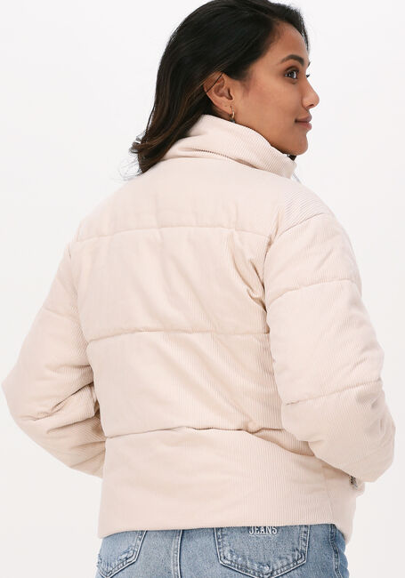 TOMMY JEANS Veste matelassé TJW CORD PUFFA JACKET en beige - large