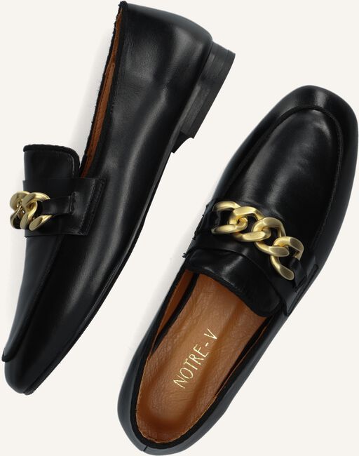 Zwarte NOTRE-V Loafers 133 405 Zwarte NOTRE-V Loafers 133 405 - large