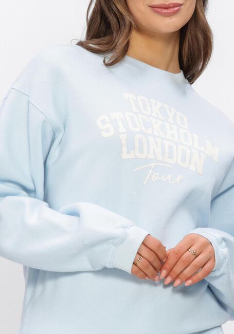 Blauwe PENN & INK Sweater SWEATER PRINT - large