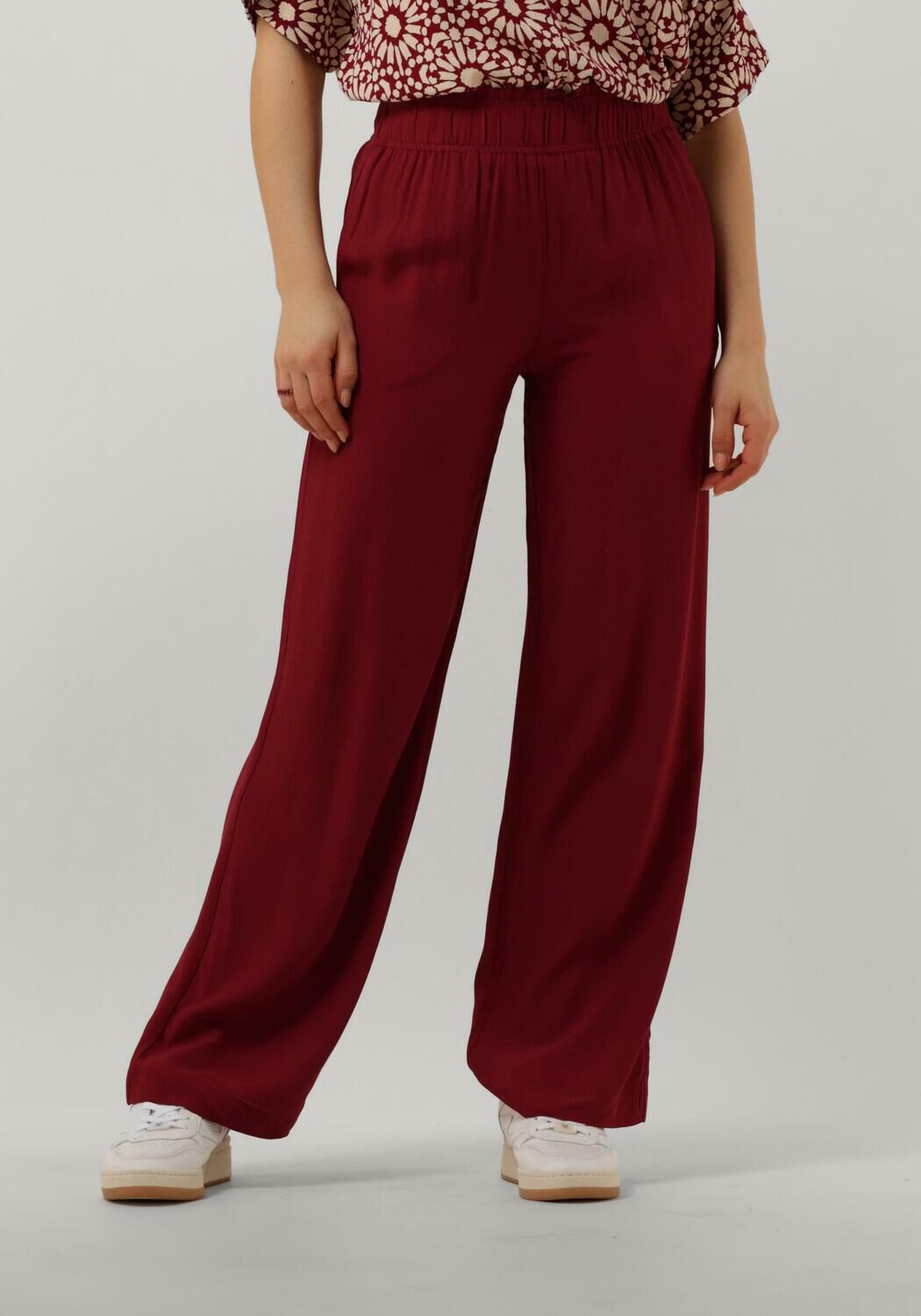 BY BAR Pantalon large ROBYN VISCOSE PANTS en rose Omoda