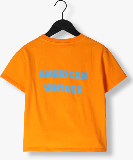 AMERICAN VINTAGE T-shirt FIZVALLEY en orange - large