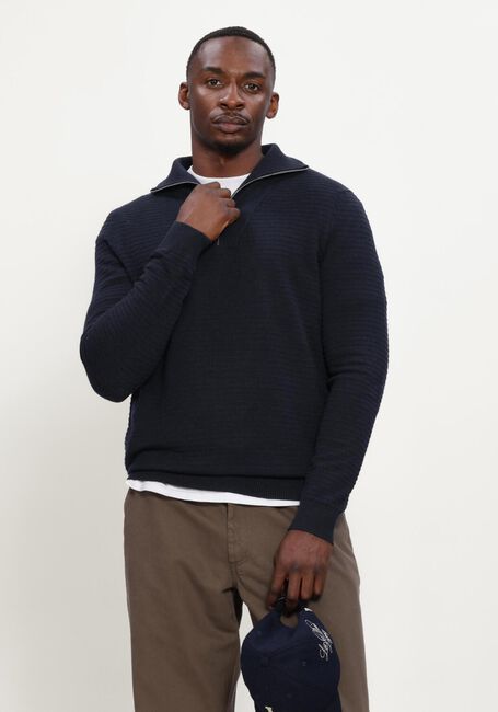 BLUE INDUSTRY Pull KNITWEAR Bleu fonc&eacute; - large