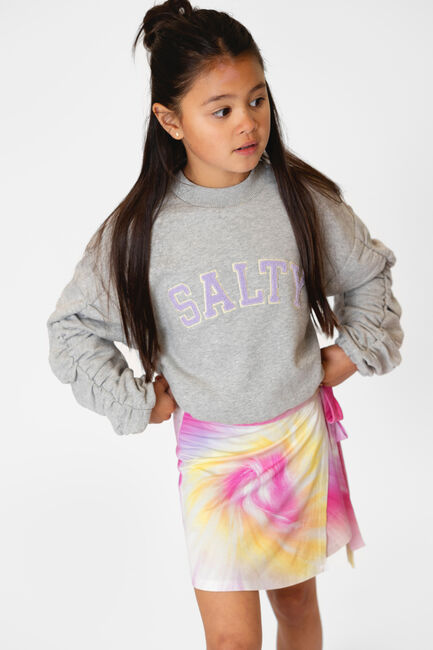 Grijze Salty Stitch Sweater SALTY SWEATER CROPPED - large