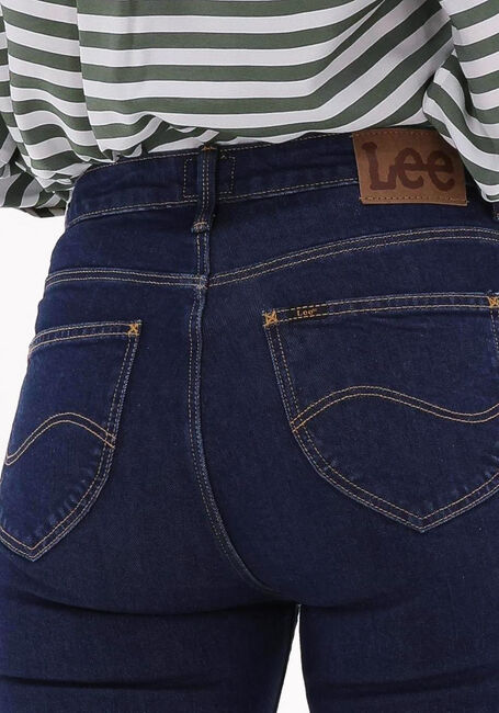 Donkerblauwe LEE Straight leg jeans BREESE FLARE - large