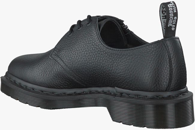 DR MARTENS Chaussures à lacets 1461 W/ZIP en noir - large