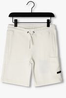 NIK & NIK Pantalon courte RUBBER BADGE SWEAT SHORTS en blanc - medium