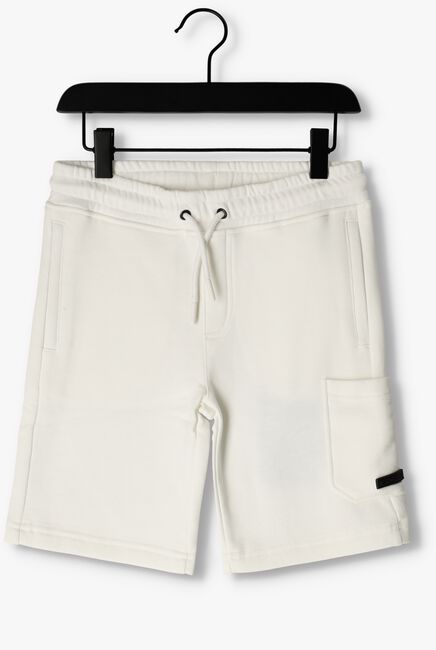 NIK & NIK Pantalon courte RUBBER BADGE SWEAT SHORTS en blanc - large