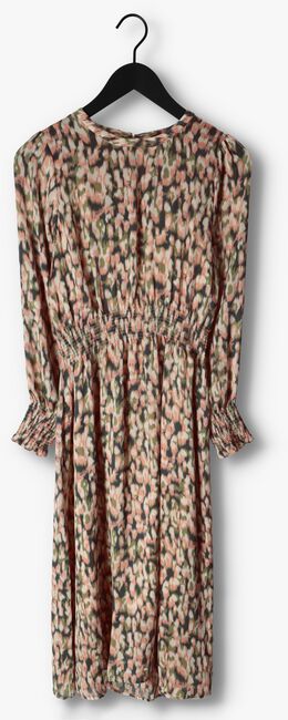 Groene NEO NOIR Midi jurk ESTELLA DREAMY LEO DRESS - large