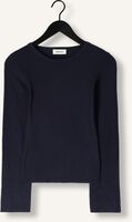 MODSTRÖM MIROKIMD O-NECK Hauts & T-shirts Bleu foncé MODSTRÖM MIROKIMD O-NECK Hauts & T-shirts Bleu foncé - medium