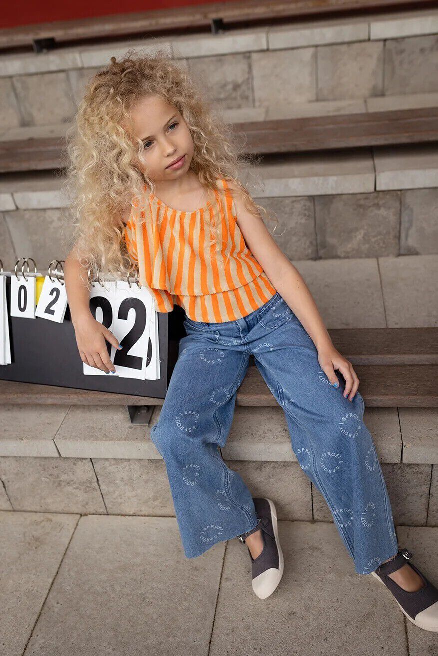 Multi Sproet & Sprout Top CROPPED LAYER TOP - large