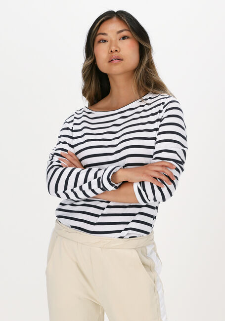10DAYS Longsleeves LONGSLEEVE TEE STRIPE en blanc - large