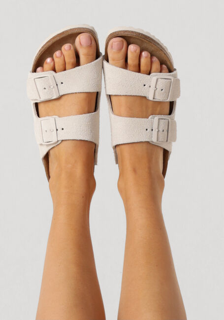 BIRKENSTOCK ARIZONA DAMES Tongs en blanc - large