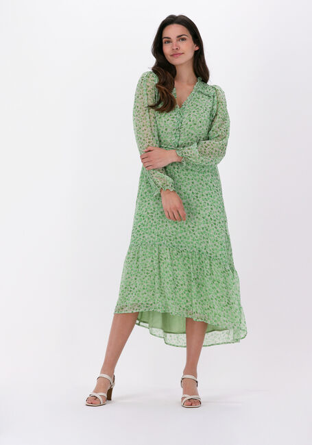 Groene NEO NOIR Midi jurk SAIA FAIRY DRESS - large