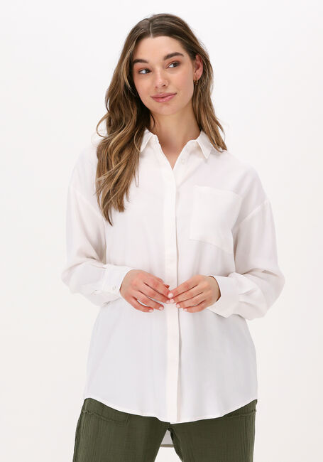 SIMPLE WOVEN BLOUSE ELOISE ES Blouses en blanc - large