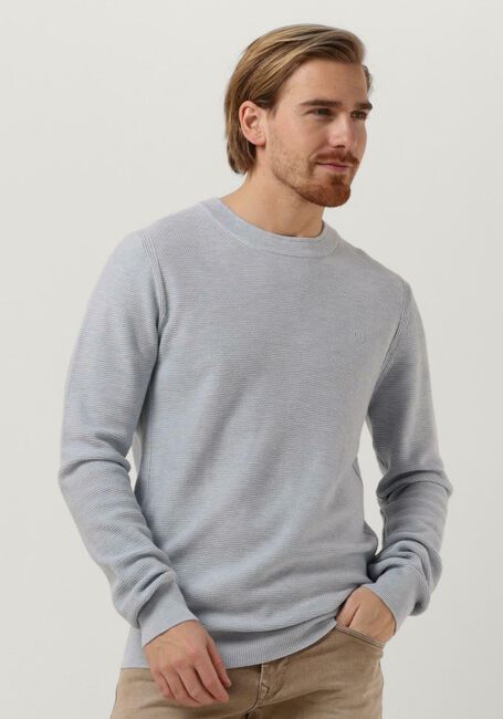 DSTREZZED Pull MERCURY CREW MELANGE SLUB en bleu - large
