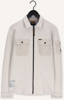Gebroken wit PME LEGEND Overshirt LONG SLEEVE SHIRT SPACER SWEAT OVERSHIRT Gebroken wit PME LEGEND Overshirt LONG SLEEVE SHIRT SPACER SWEAT OVERSHIRT - medium