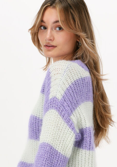 SELECTED FEMME Pull SLFSCARLETT LS KNIT O-NECK B Lilas - large