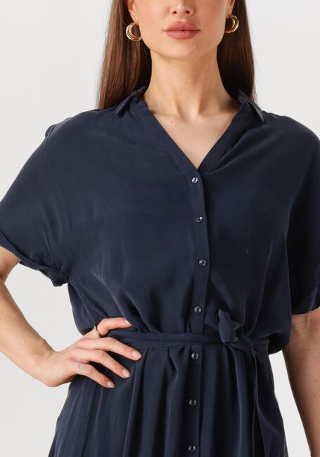 POM AMSTERDAM Mini robe BOBBY LYNN Bleu foncé - large