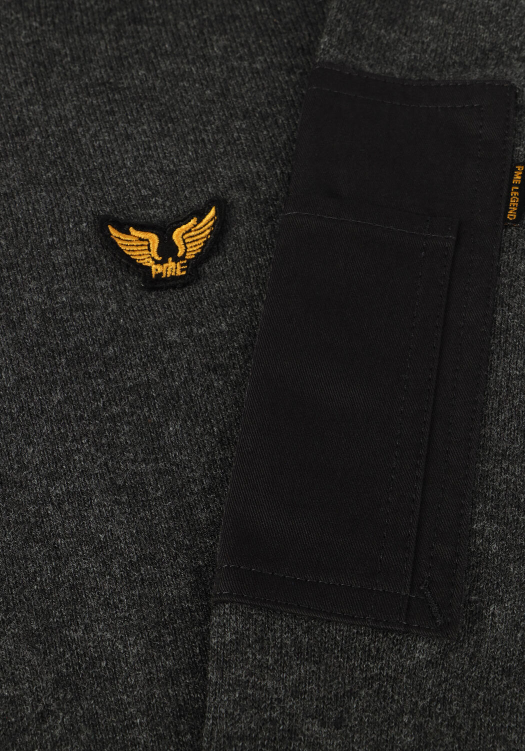 PME LEGEND TURTLENECK COTTON KNIT Pulls & Gilets en gris - large