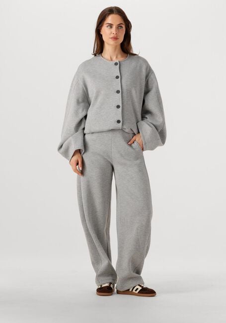 Grijze EDITED Mantel JILIAN SWEAT JACKET - large