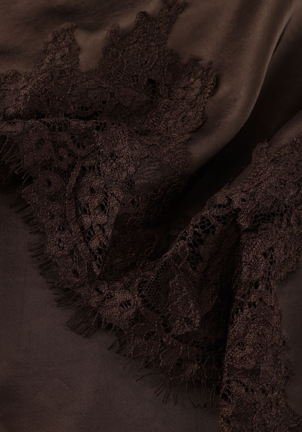 NOTRE-V Jupe midi HV-HEIDIE en marron - large