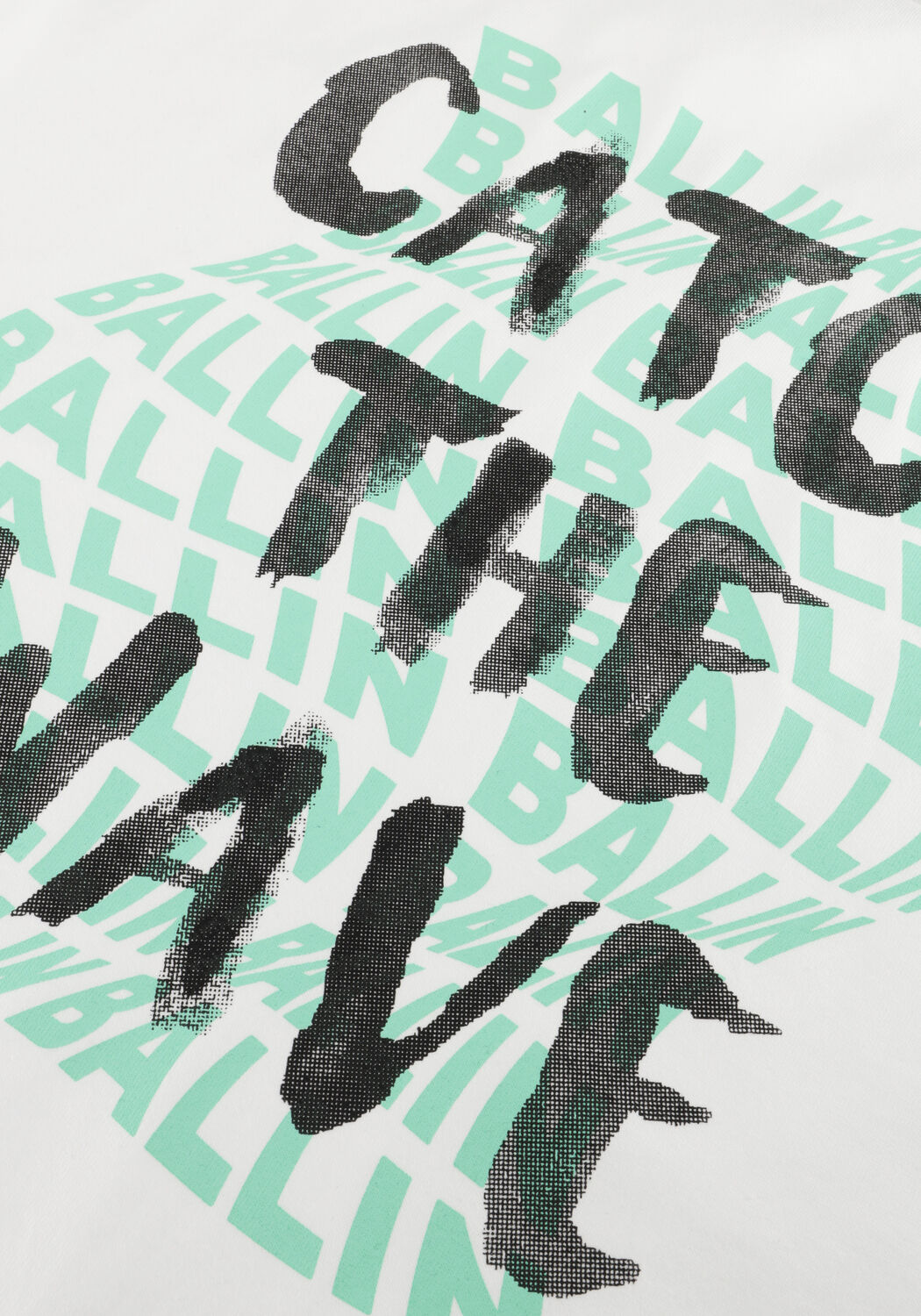 BALLIN T-shirt 017126 en blanc - large